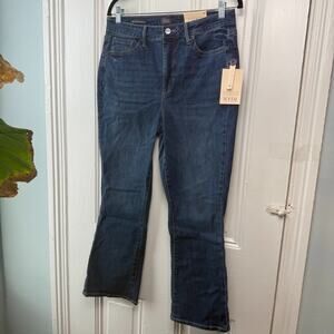 NYDJ High Rise Billie‎ Ankle Jeans Cool Embrace Womens Size 10 Rain Springs New